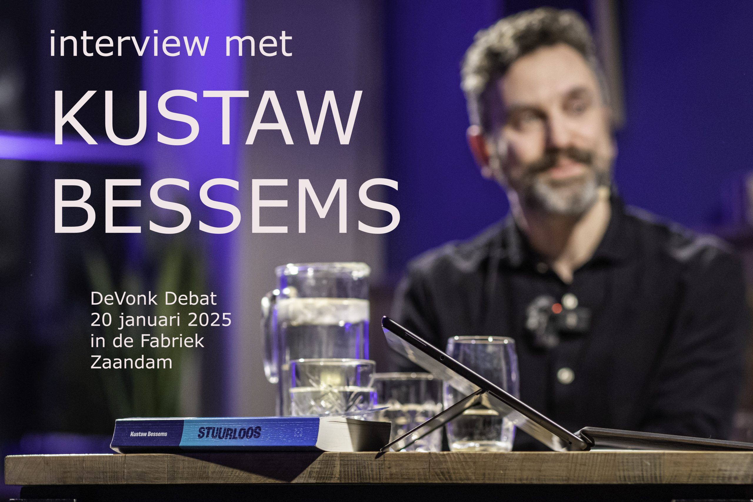 #17; Fotoverslag: Interview Kustaw Bessems